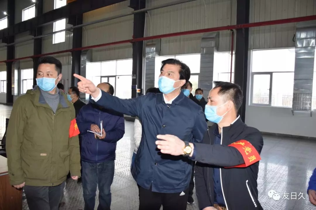 中共安徽省委常委、、省委秘书长陶明伦一行莅临安徽友发公司
