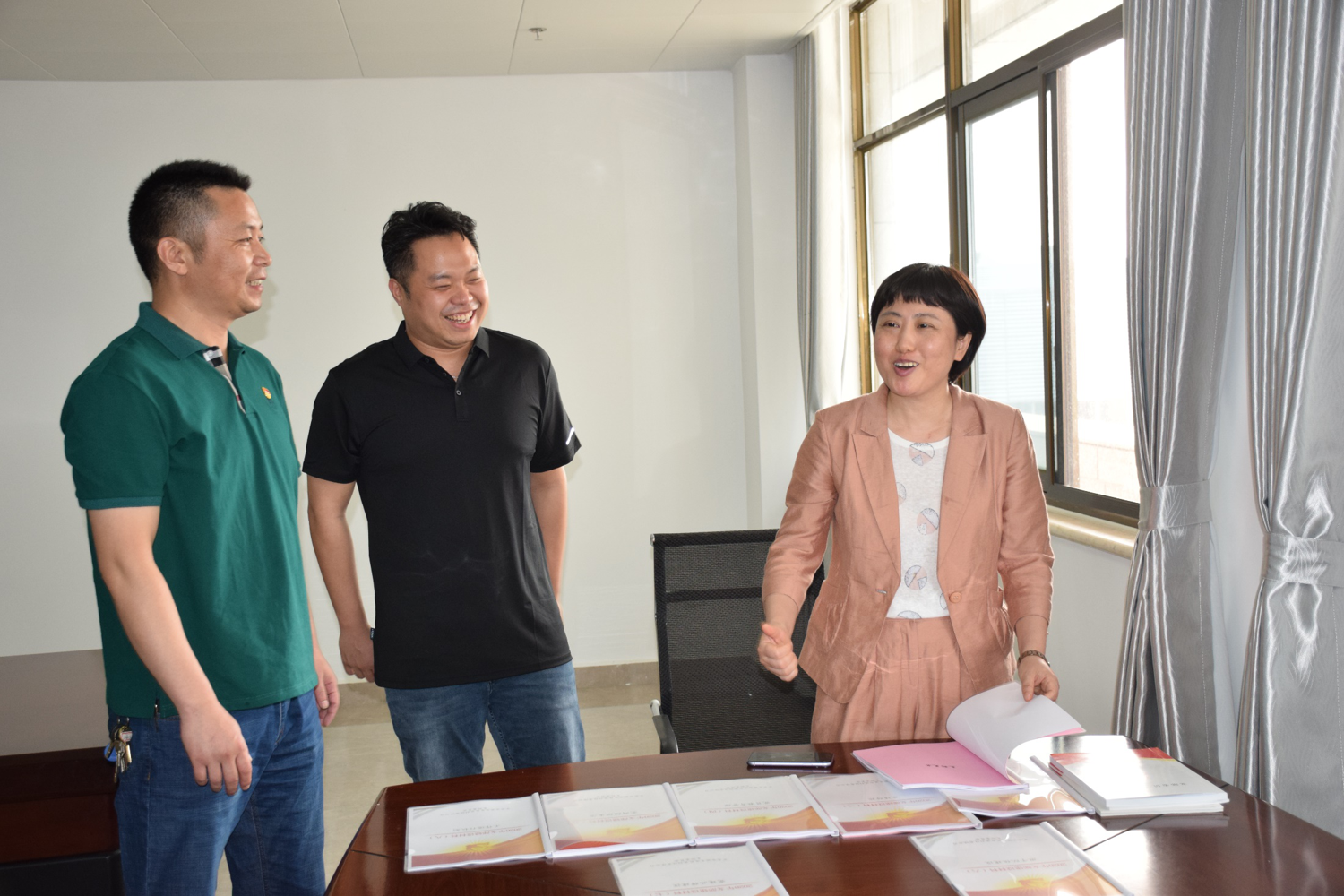 中共来安县委常委、、组织部长纪研 莅临公司调研指导党建事情